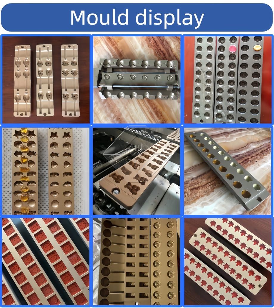 जेली गमी कैंडी बनाने की मशीन स्वचालित हार्ड कैंडी स्टिक बनाने की मशीन लॉलीपॉप कैंडी उत्पादन लाइन जेली गमी कैंडी बनाने की मशीन स्वचालित हार्ड कैंडी स्टिक बनाने की मशीन लॉलीपॉप कैंडी उत्पादन लाइन