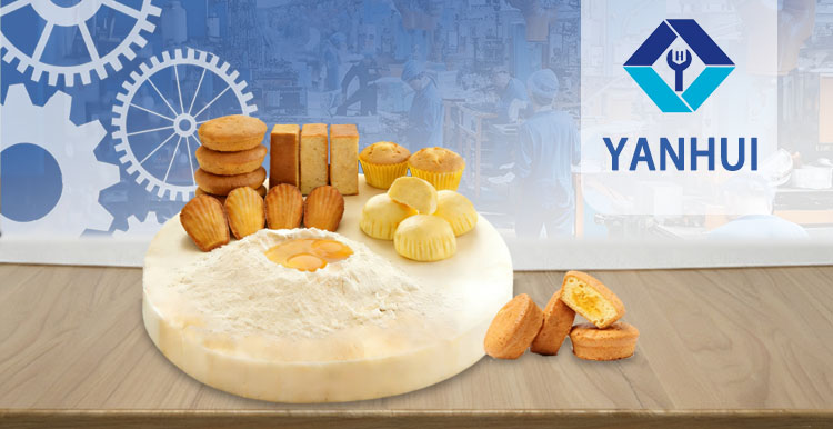 केक जमाकर्ता परत केक कपिंग उत्पादन लाइन